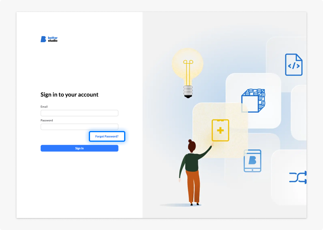 Forgot password